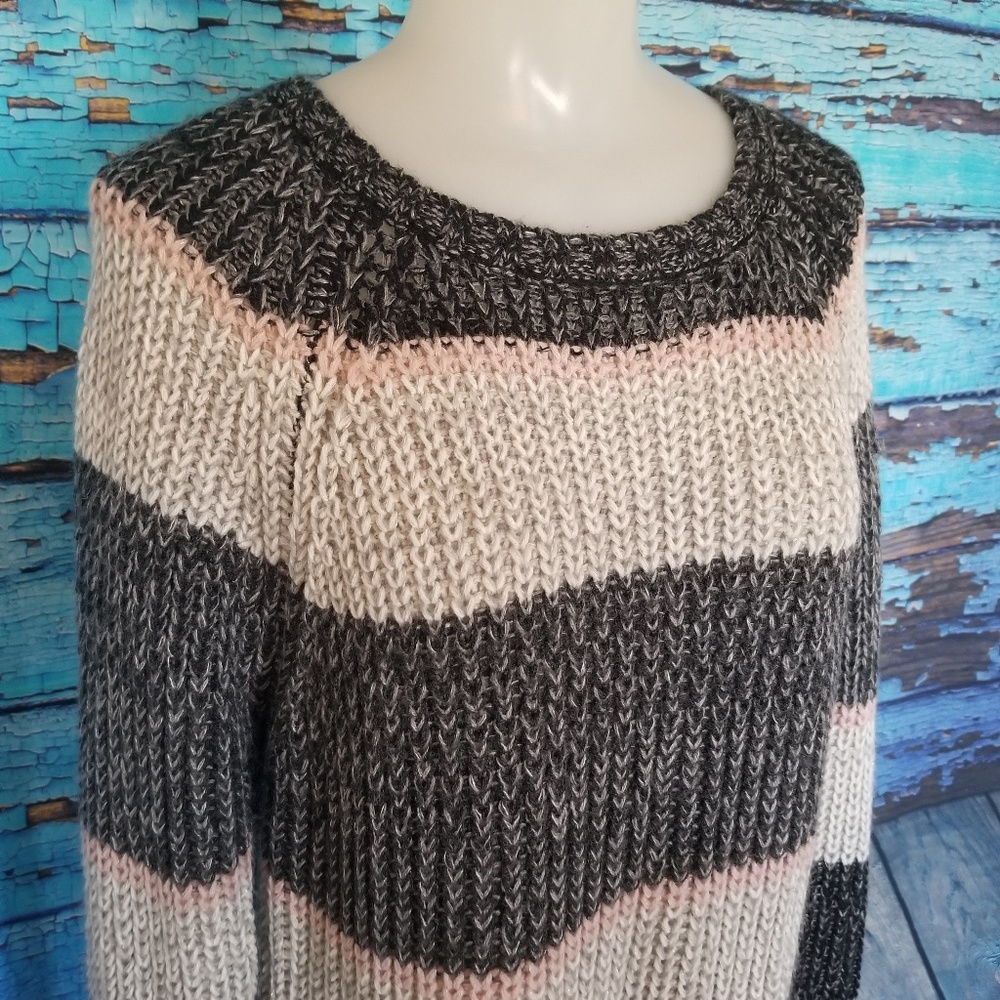 American Eagle Jegging Sweater Gray Black